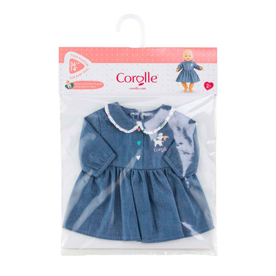 Robe corolle pour bébé poupée, 36 cm