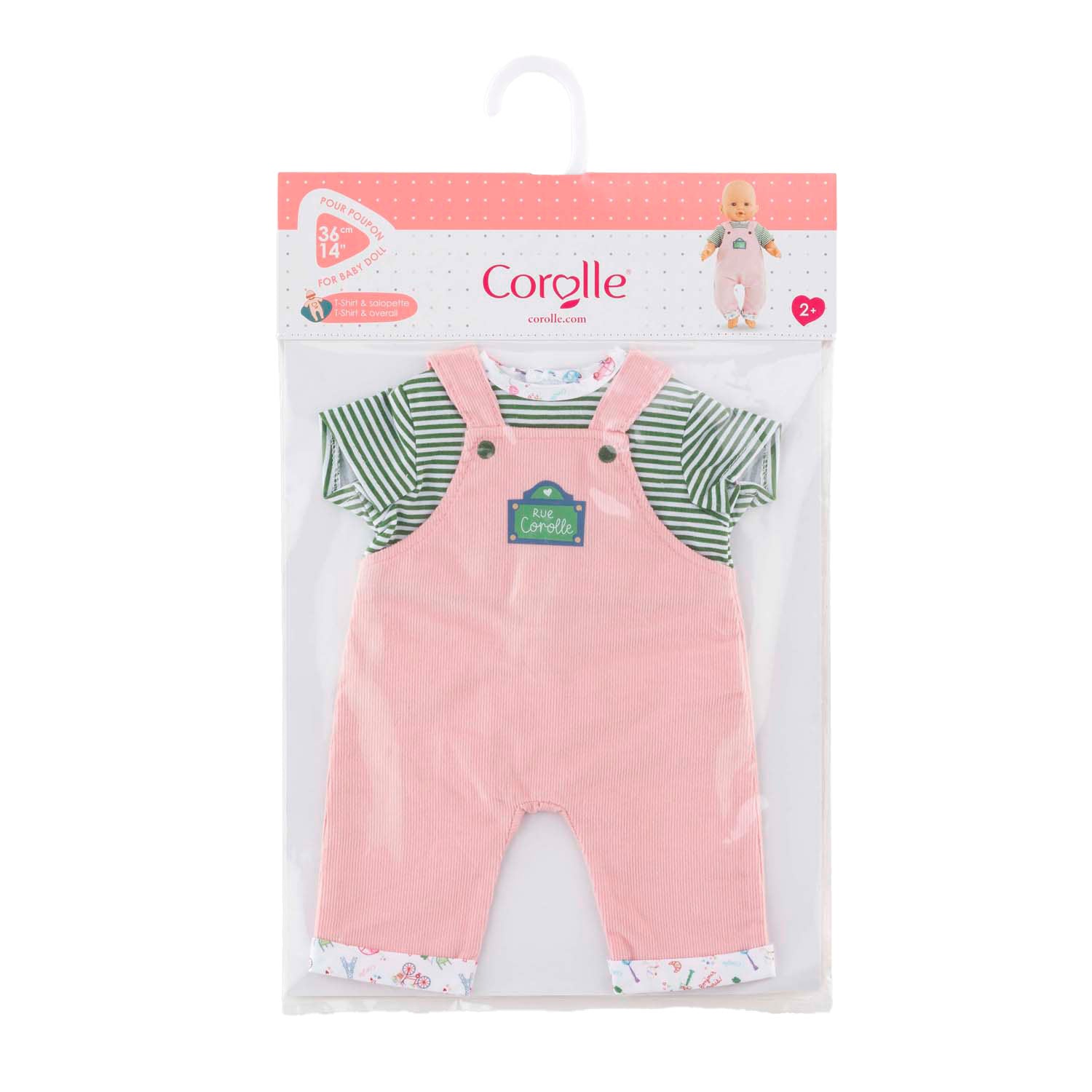 T-shirt Corolle et dans l'ensemble pour bébé pop, 36 cm