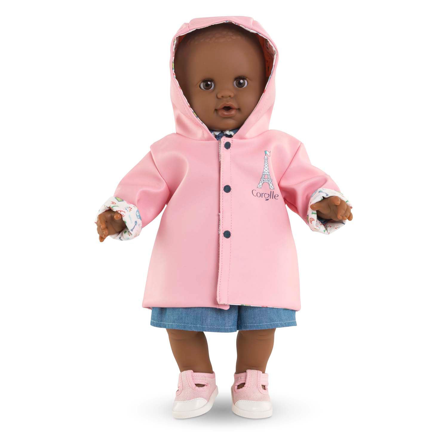 Corolle réversible imperméable pour bébé poupée, 36 cm