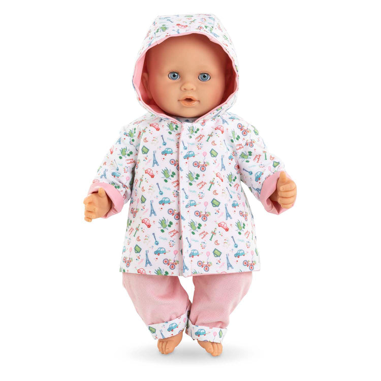 Corolle réversible imperméable pour bébé poupée, 36 cm