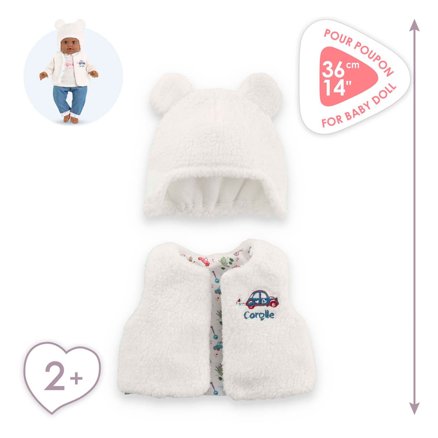 Corolle Winter set pour bébé pop, 36 cm