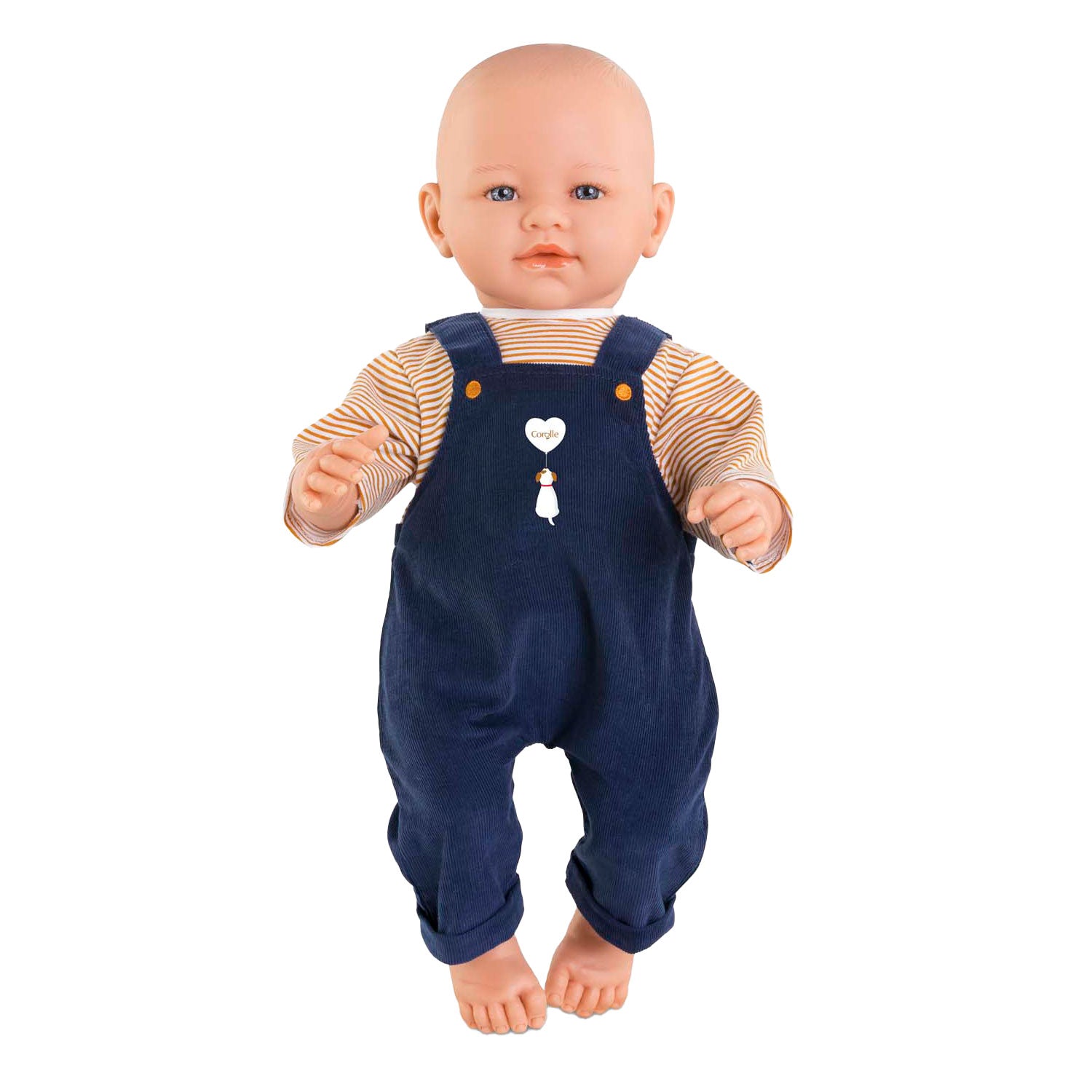 T-shirt Corolle et bleu marine dans l'ensemble pour bébé pop, 42 cm