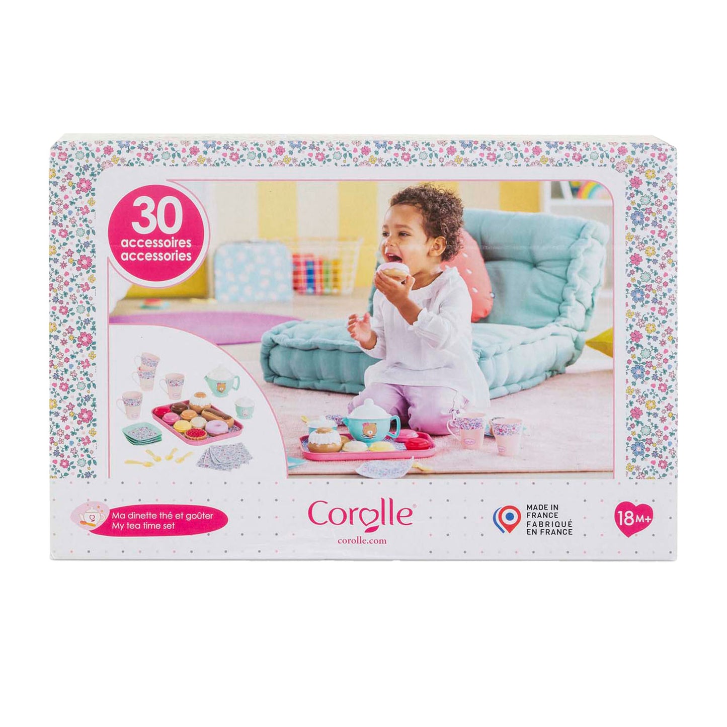 Corolle mon service à thé pour poupée, 30 pcs.
