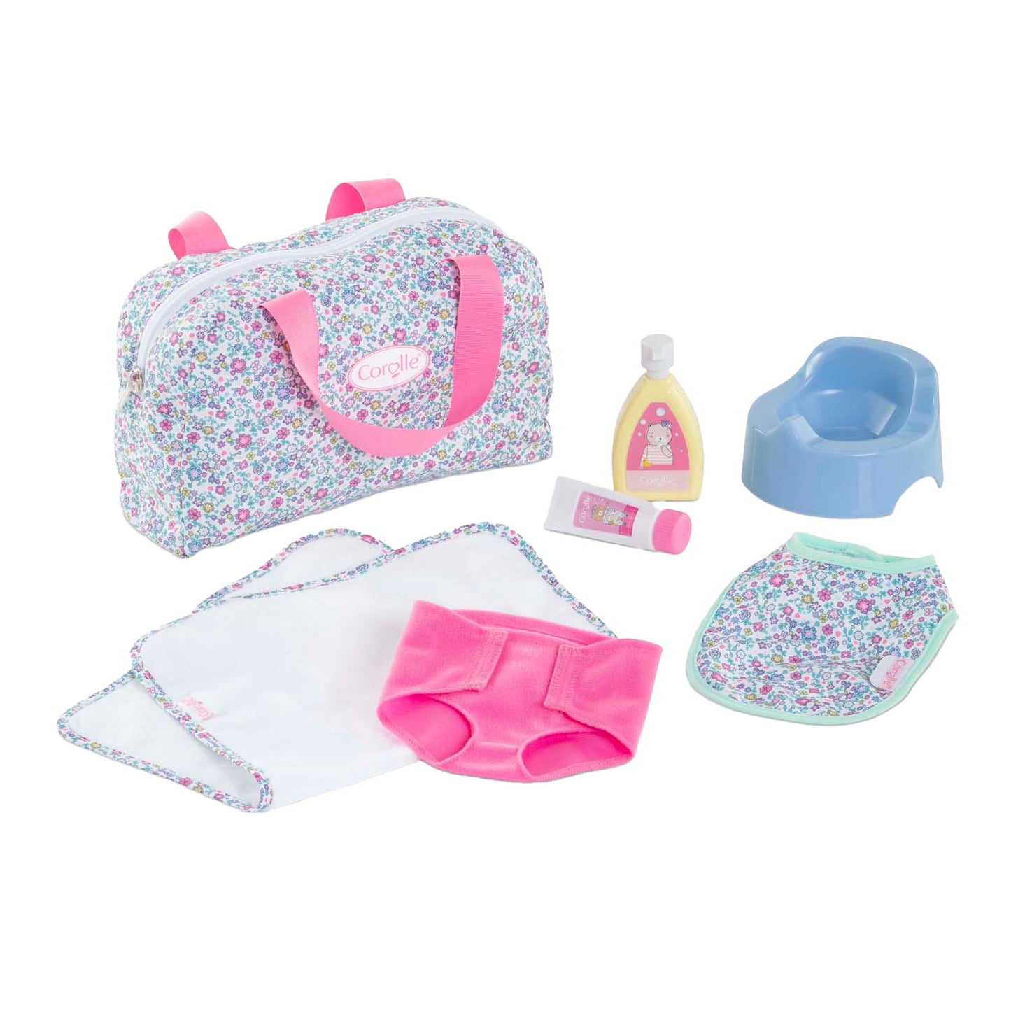 Corolle Diaper Accessories Flowers Set pour bébé pop, 36 cm