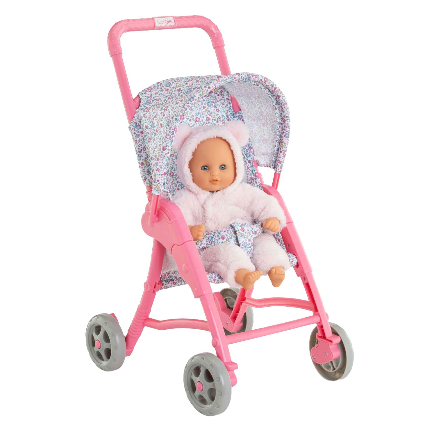 Fleurs de poussette corolle pour bébé pop, 30 cm