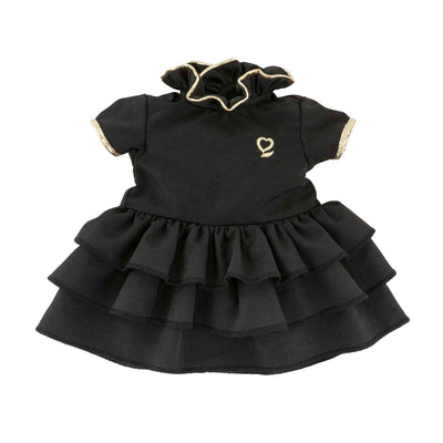 Corolle noir jurk pour babypop, 36cm