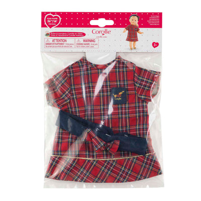Robe de vacances et bandeau Corolle pour poupée bébé, 36cm