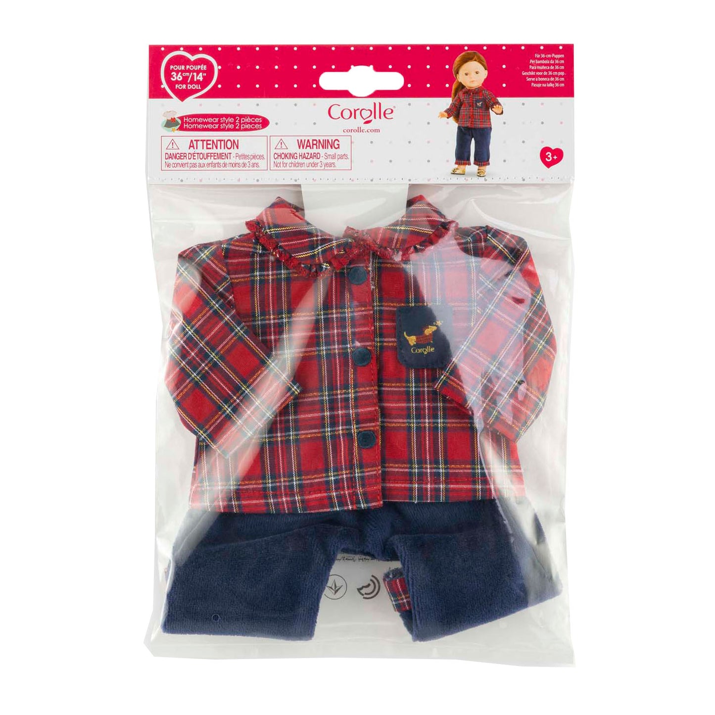 Corolle style homewear pour poupées de 36cm, 2 pcs