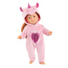 Pyjamas de licorne rose corolle pour des poupées de 36 cm, 2dlg.