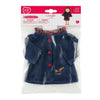 Manteau de vacances Corolle pour poupée, 36cm