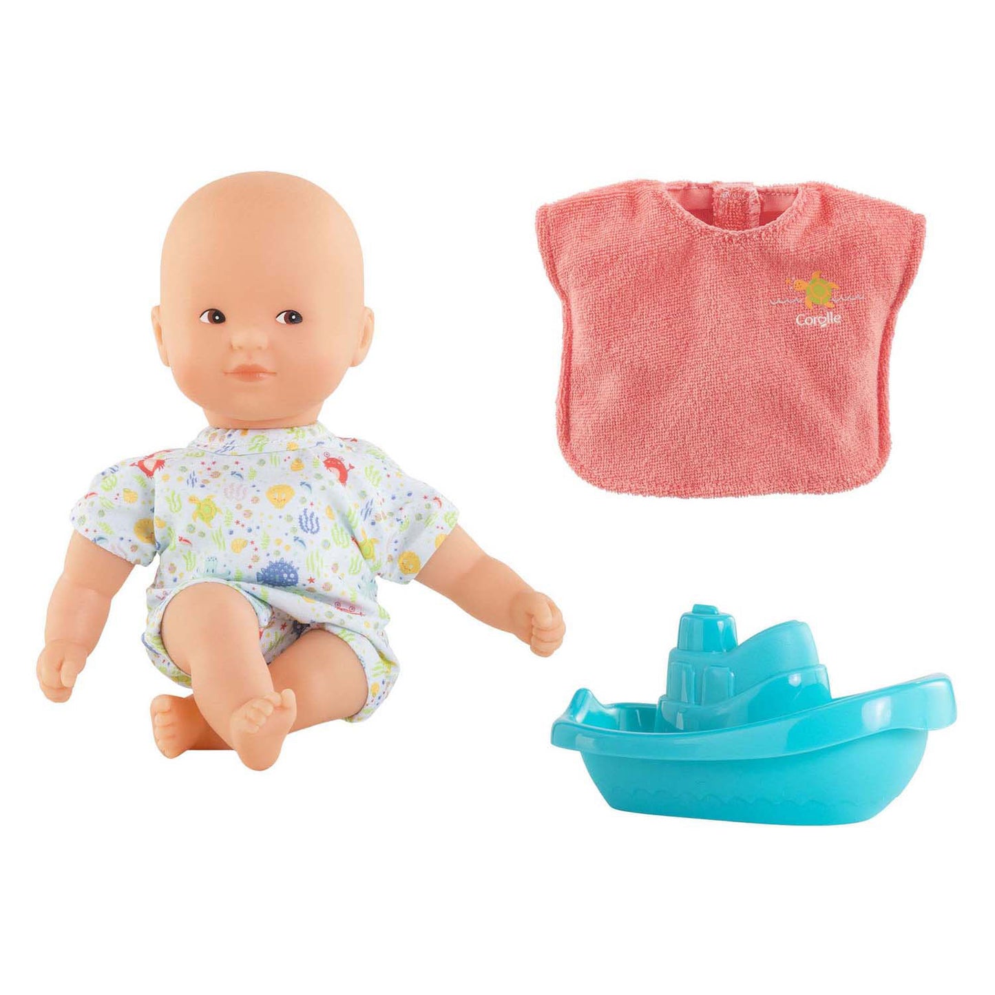 Ensemble poupée de bain Corolle mon premier - 20 cm