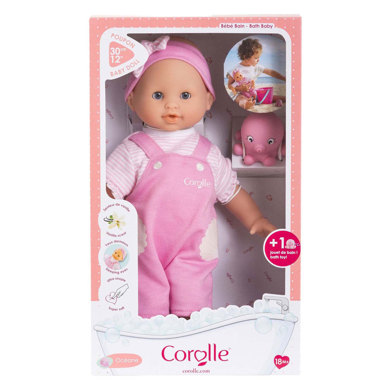 Corolle mon premier bath baby doll océane - 30cm