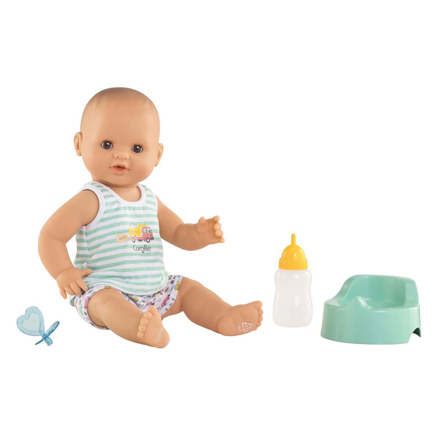 Corolle mon grande poupon poupée qui boit et fait pipi Paul - 36cm