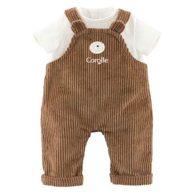 Salopette Corolle avec t-shirt petit explorateur - 30cm