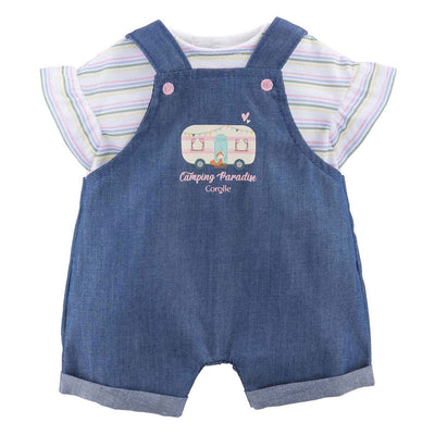 Corolle salopette en jean avec t-shirt petit explorateur - 30cm