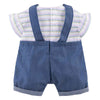 Corolle salopette en jean avec t-shirt petit explorateur - 30cm
