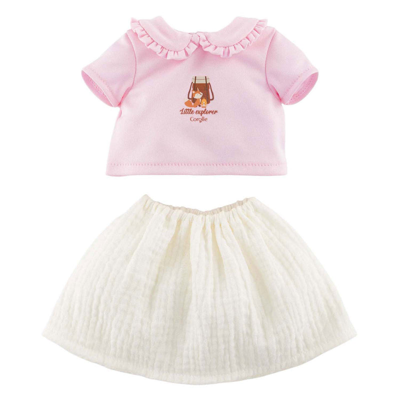 T-shirt Corolle avec robe petit explorateur - 30cm