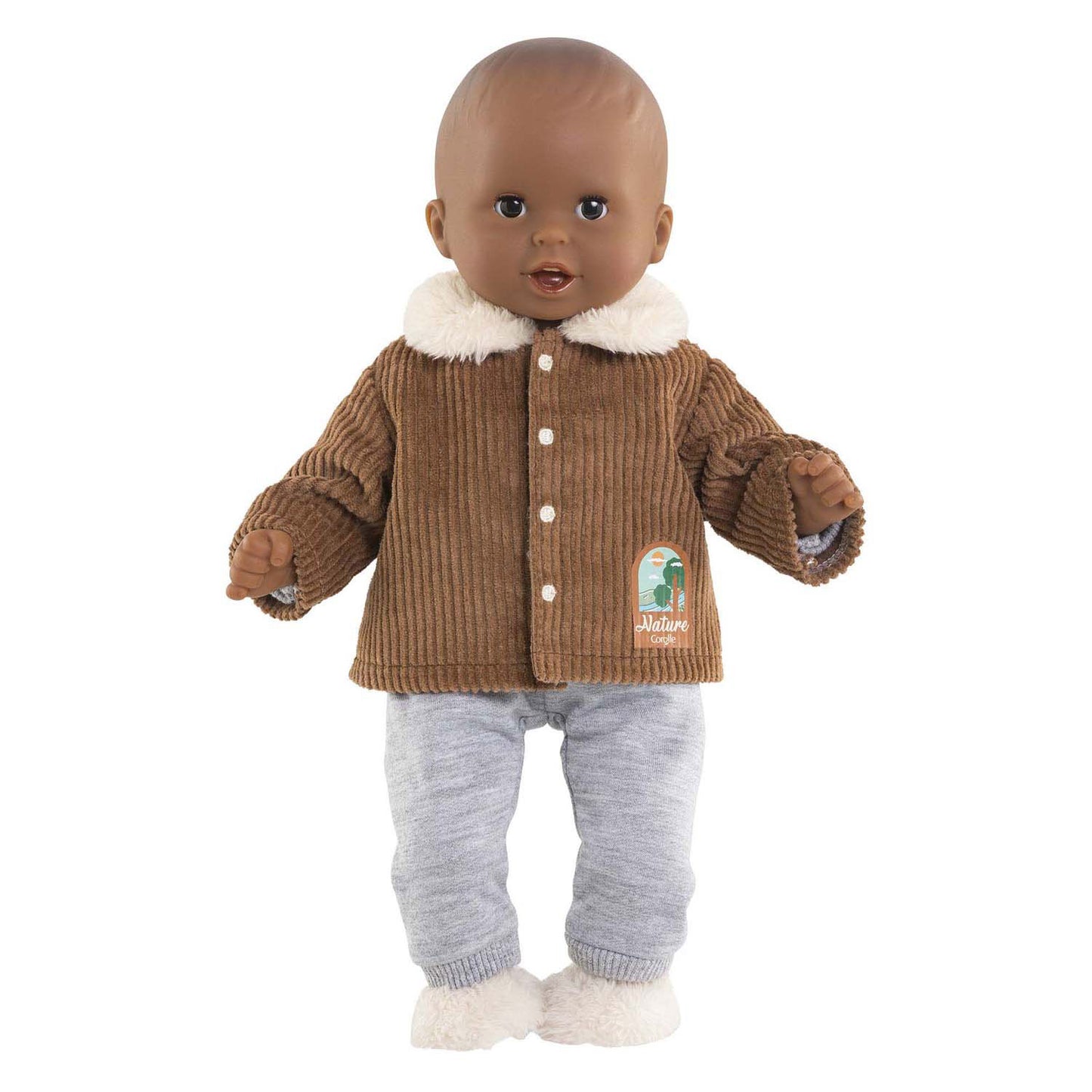 Veste en velours Corolle petit explorateur - 30cm