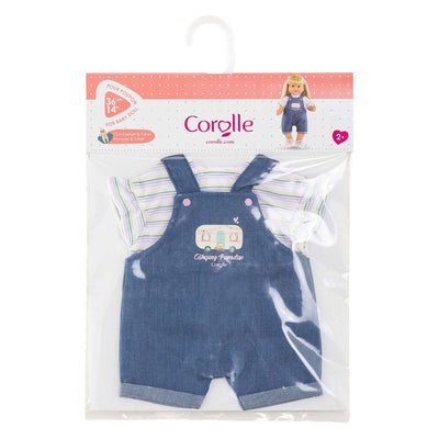 Poupée Corolle salopette en jean avec t-shirt petit explorateur - 36cm