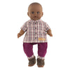 Chemise à carreaux avec pantalon Corolle petit explorateur - 36cm