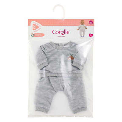 Survêtement jogging gris Corolle petit explorateur - 36cm