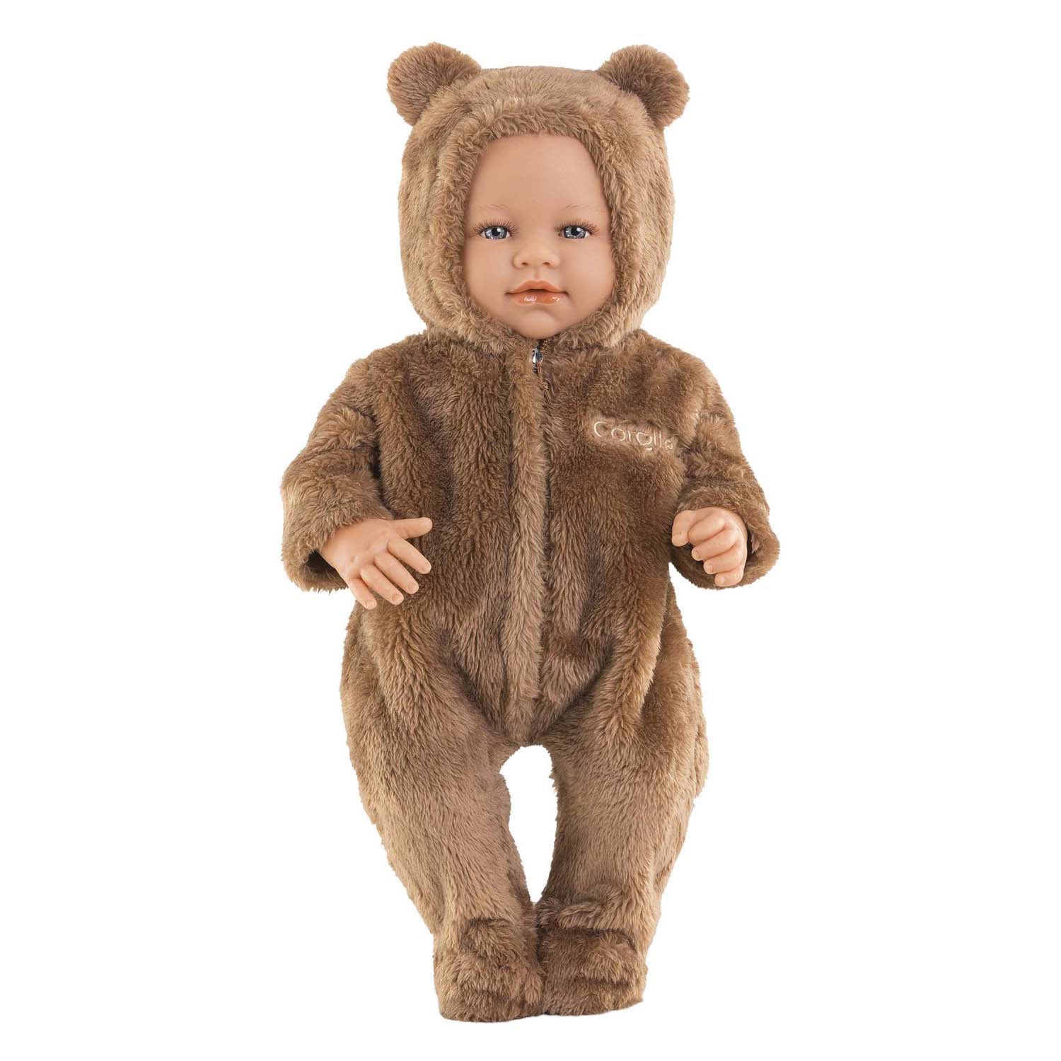 Combinaison Corolle ours marron bruant - 42cm