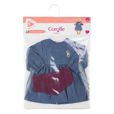 Corolle jeans poupée col avec écharpe petit explorateur - 42cm