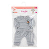 Jogging poupée gris Corolle petit explorateur - 42cm