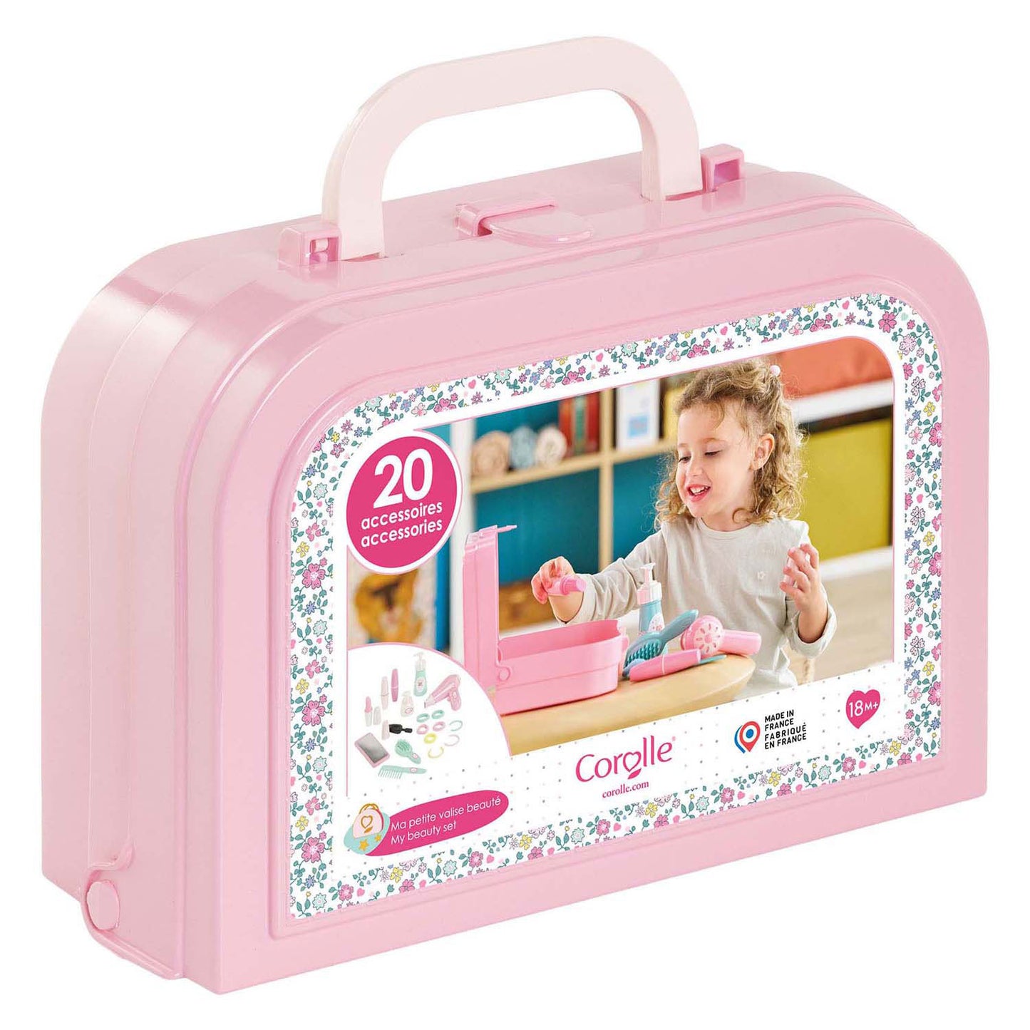 Trousse de beauté Corolle - 20 accessoires - dès 18 mois