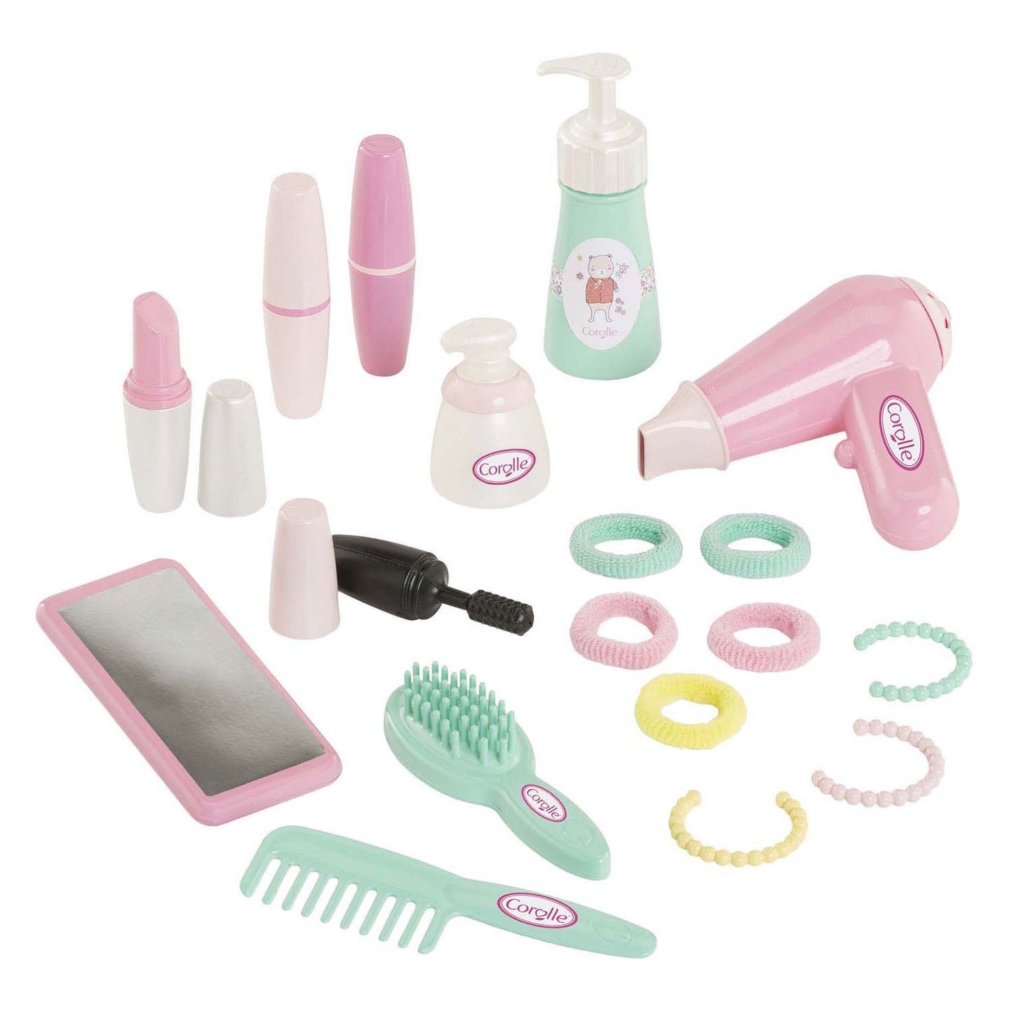 Trousse de beauté Corolle - 20 accessoires - dès 18 mois