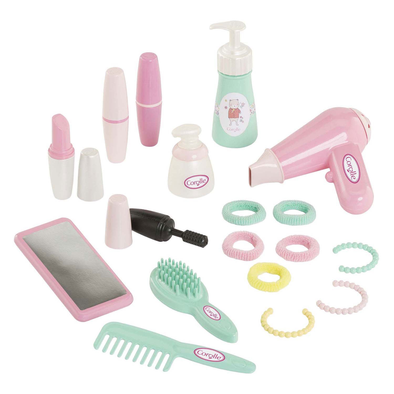 Trousse de beauté Corolle - 20 accessoires - dès 18 mois