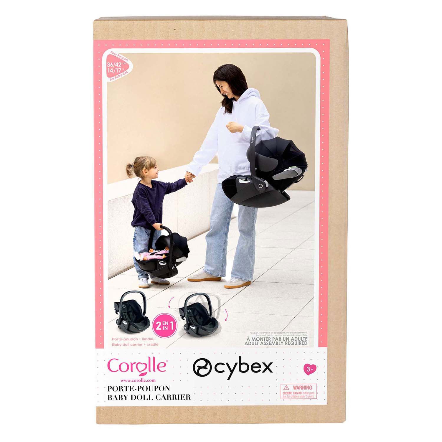 Porte-bébé Corolle 2 en 1 - 36 42cm