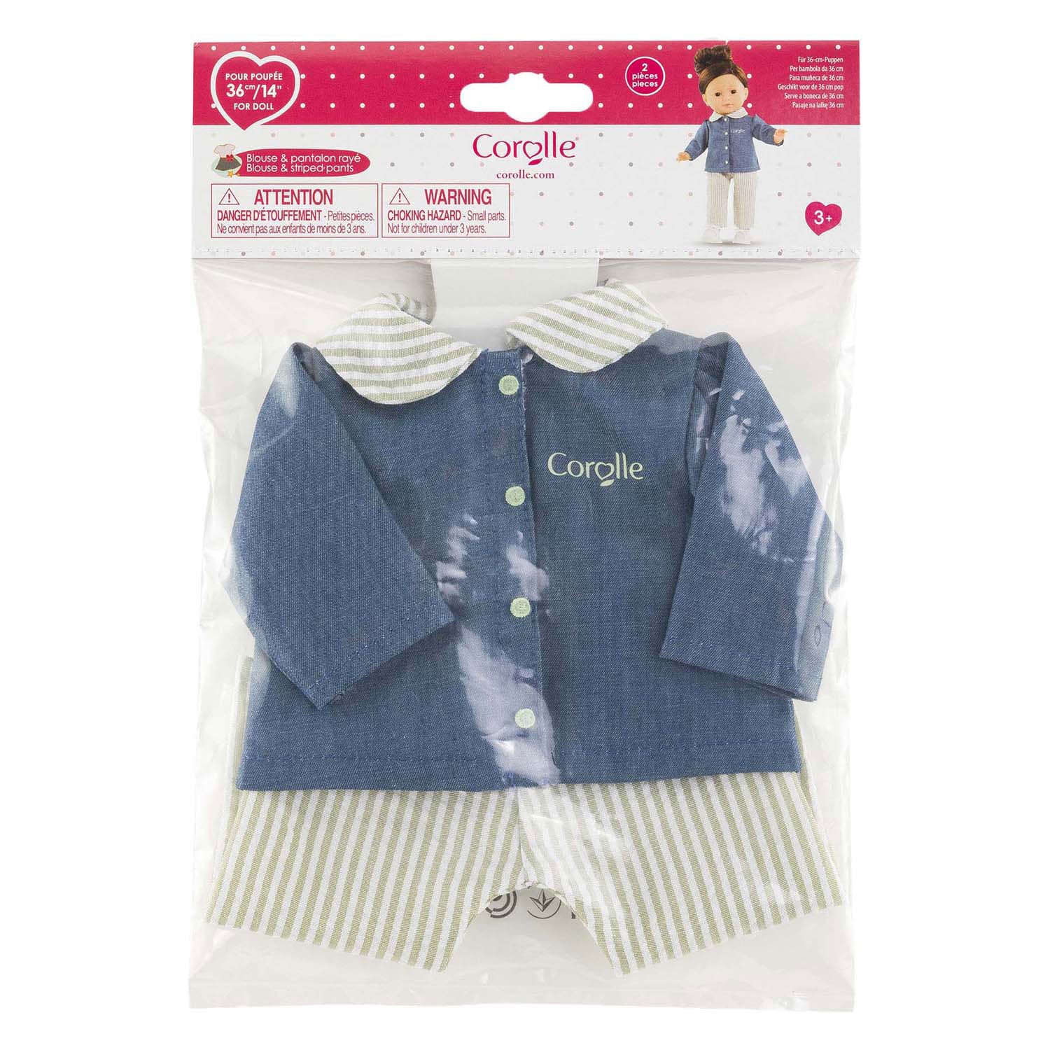 Corolle ma doll blouse and pants - 36cm