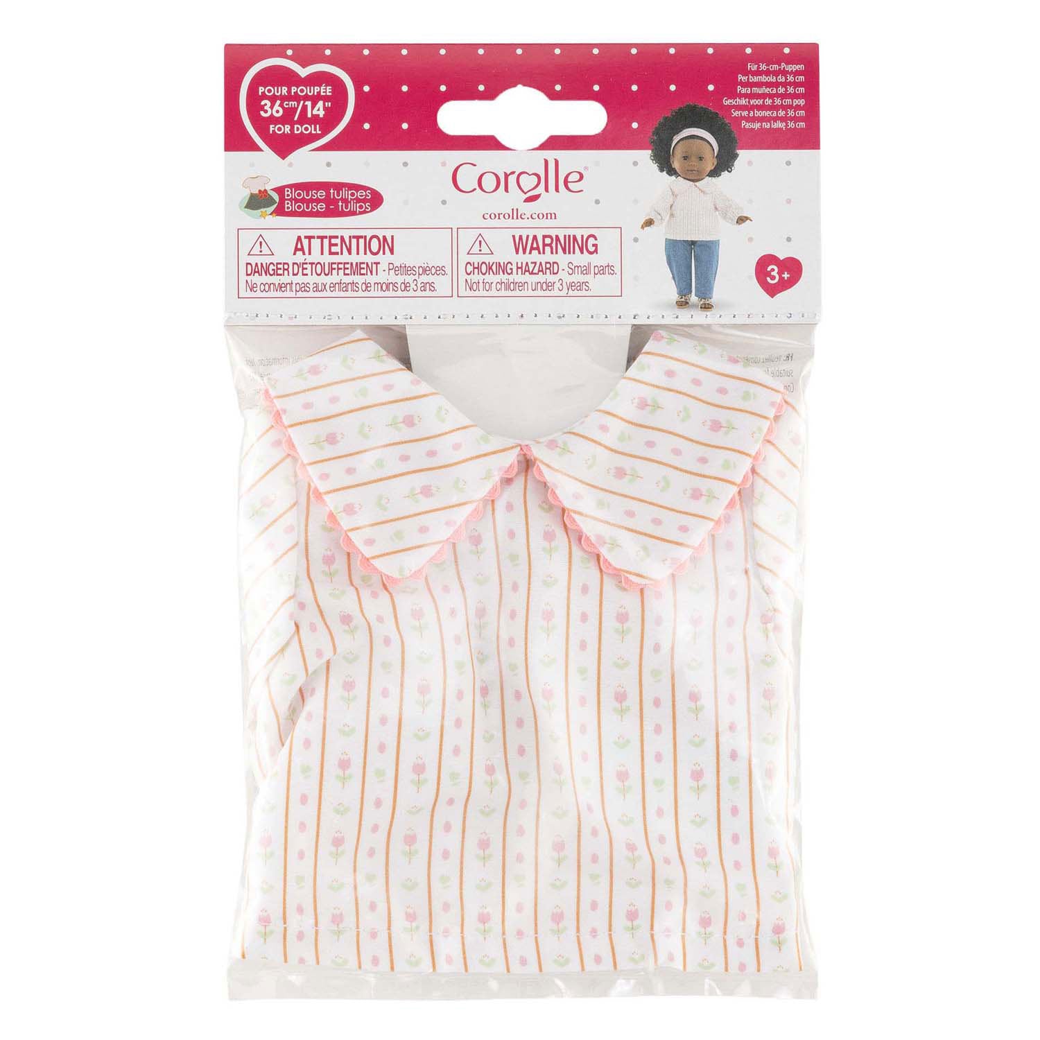 Poupée Corolle ma blouse tulipes - 36cm