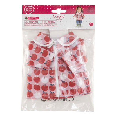 Imperméable pour poupée Corolle ma pommes - 36cm