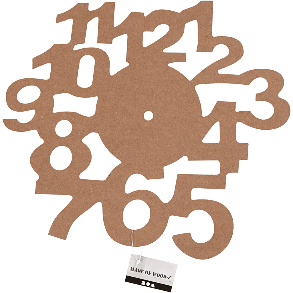 Horloge d'entreprise Creativ, d 30 cm, épaisseur 3 mm, 1 pièce