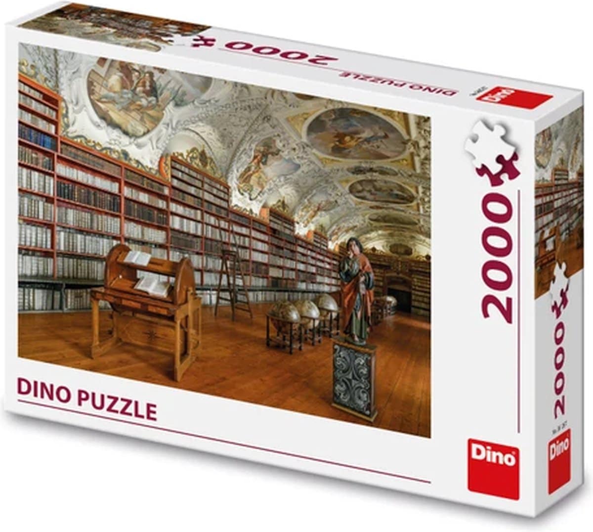 Dinotoys dino jambe puzzle de la salle théologique - 2000 pièces