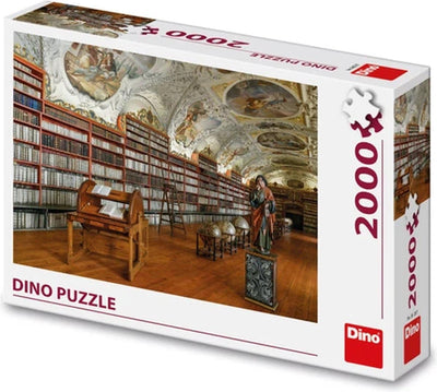 Dinotoys dino jambe puzzle de la salle théologique - 2000 pièces