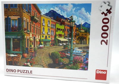 Dinotoys dino puzzle après-midi-rue Siesta - 2000 pièces
