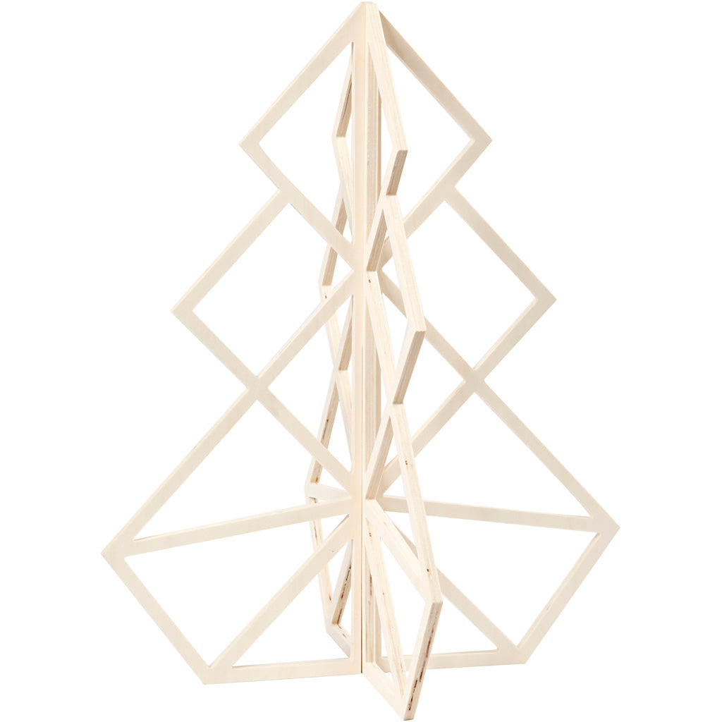 Sapin de Noël Creativ company, h : 60 cm, l : 48 cm, 1 pièce