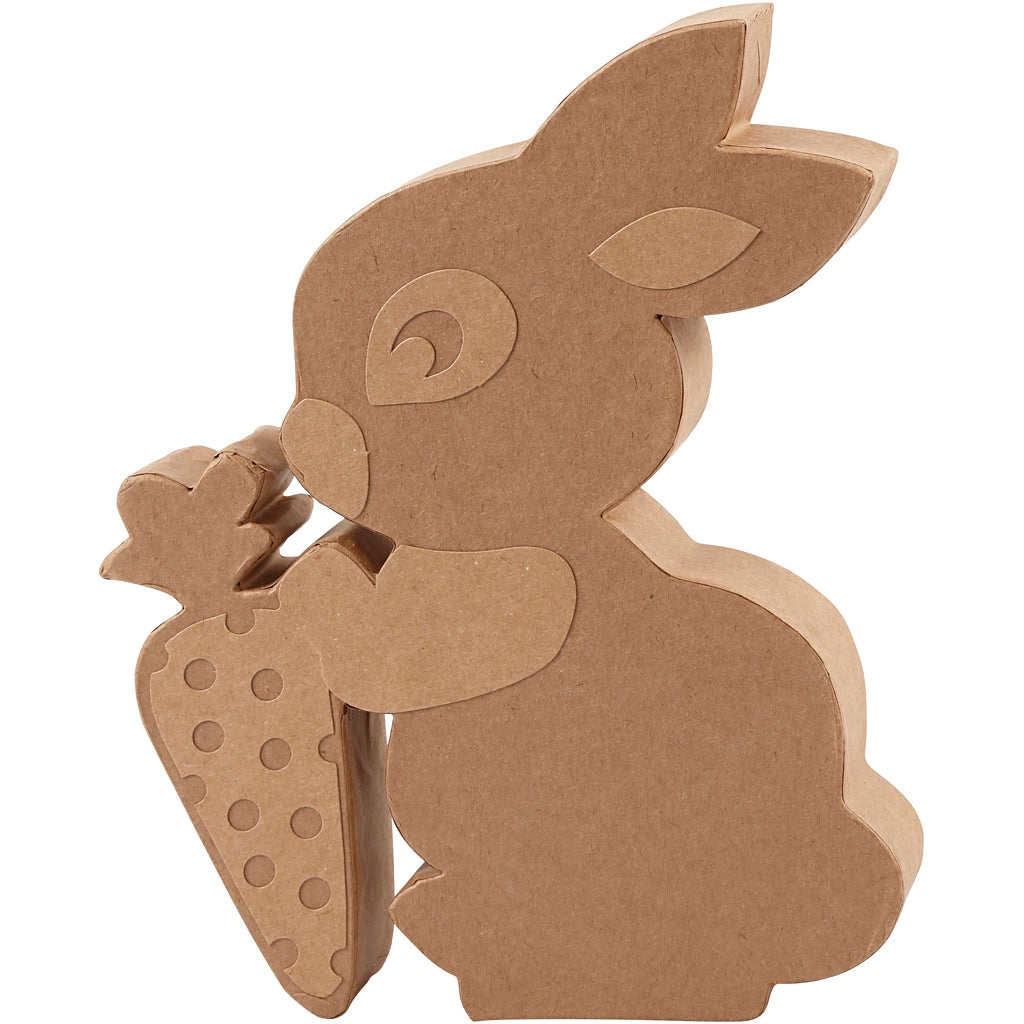 Lapin Creativ company, h : 18 cm, d : 2,5 cm, 1 pièce
