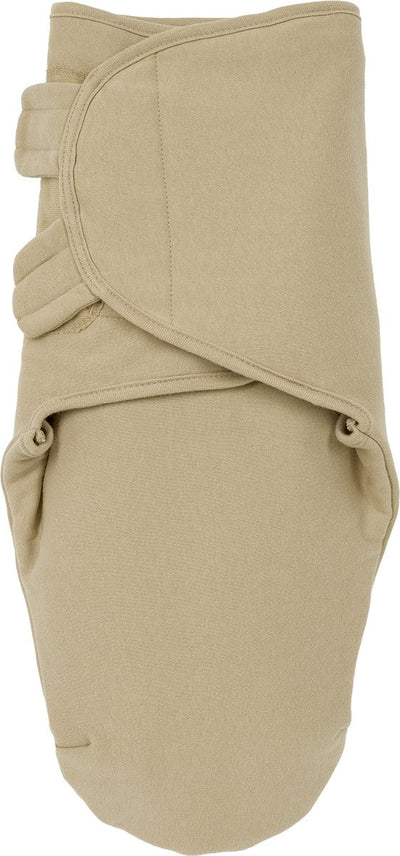 Meyco baby uni swaddle lange doublé - sable - 0-3 mois - 2,0 tog