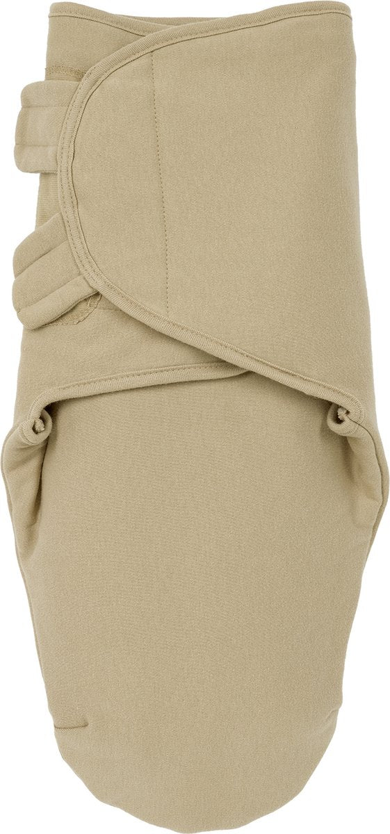 Meyco baby uni swaddle lange doublé - sable - 0-3 mois - 2,0 tog