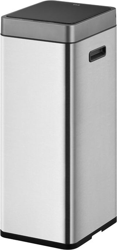 Eko - poubelle à capteur mirage slim 30 litres - acier inoxydable - acier inoxydable mat - poubelle