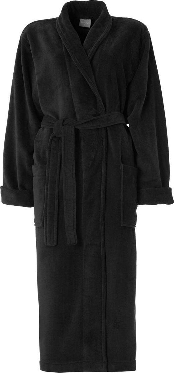 Hippocampe - pure - peignoir - noir - m