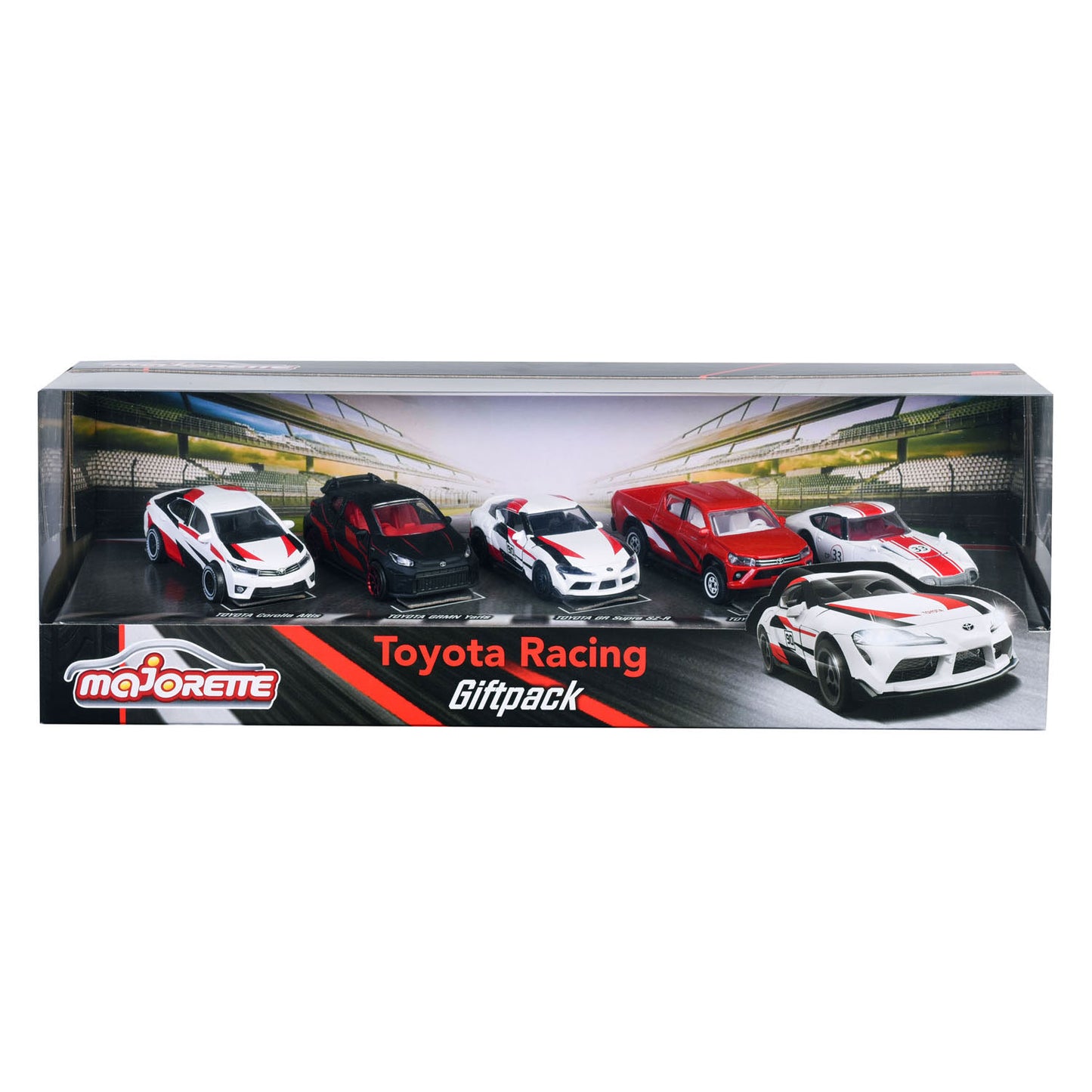 Gift-Giftpack des voitures de course de course de rotation de toyota toyota, 5e.