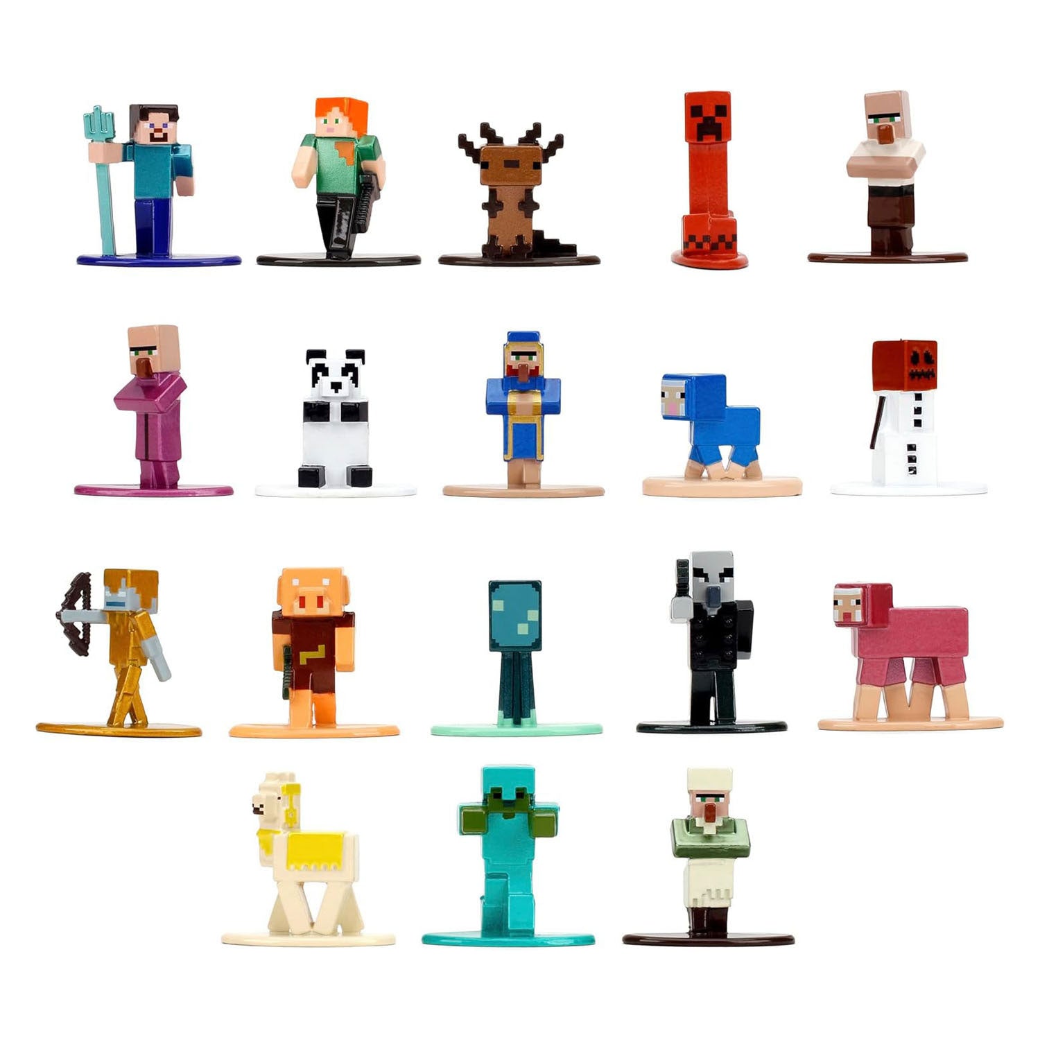 Jada Toys Minecraft Multi-Pack Nanofigures Wave 13 - 18 pcs.