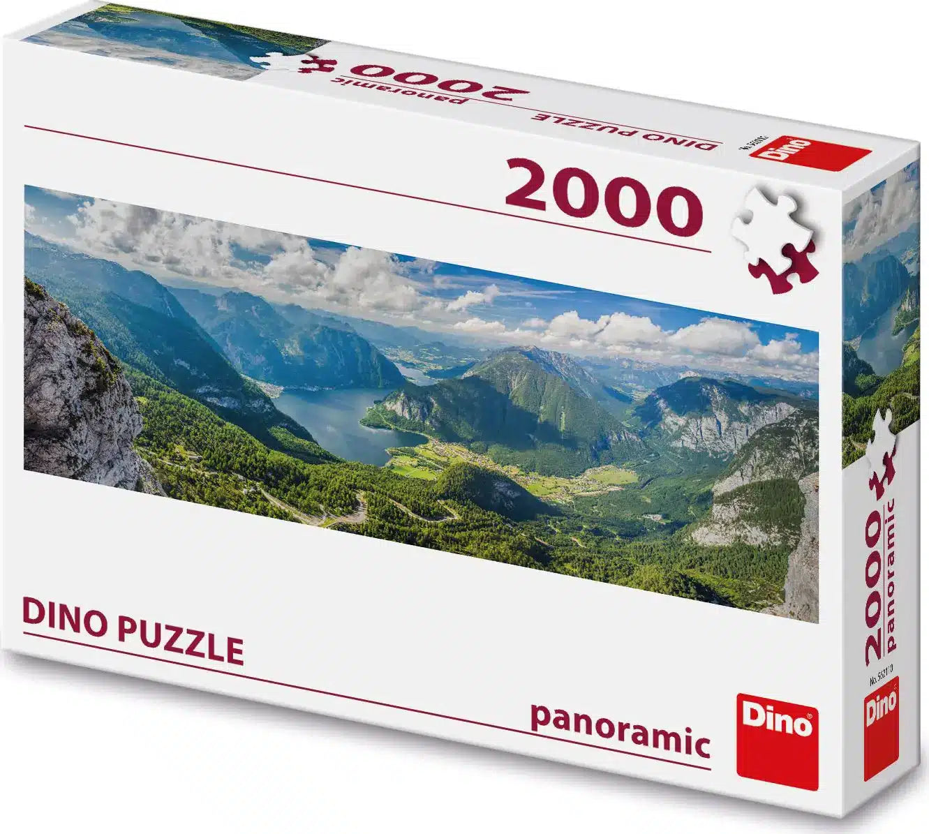 Dinotoys dino jambe puzzle des Alpes autrichiennes - 2000 pièces