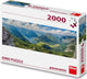 Dinotoys dino jambe puzzle des Alpes autrichiennes - 2000 pièces