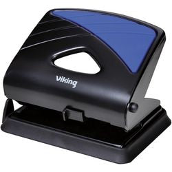 Perforatrice 2 trous office depot 30 feuilles noir bleu